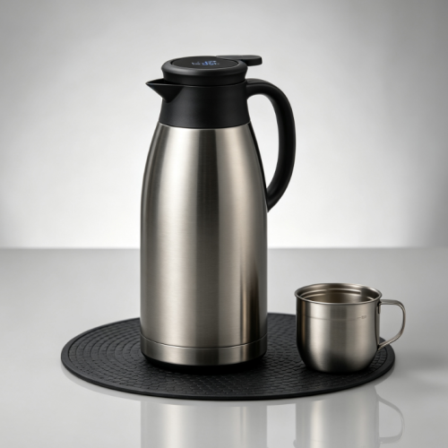 1L Large Capacity Smart Thermos Stainless Steel Mug