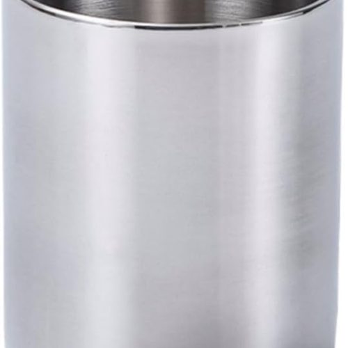Reusable Double Wall Stainless Steel Cups Insulated Coffee Mug Handleless Beer Cup Home Office Metal Cup Outdoor Camping Cup Sturdy